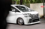 Toyota Vellfire X Work on Vossen Wheels (VWS-1) 2016 года